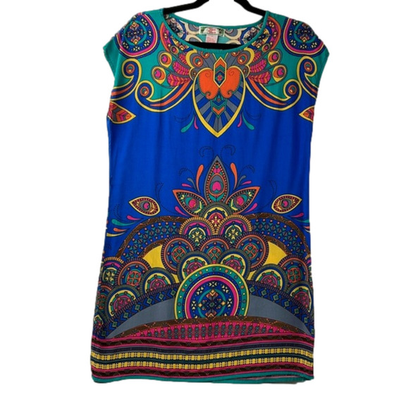 Flying Tomato Colourful Sleeveless Dress - Picture 1 of 9